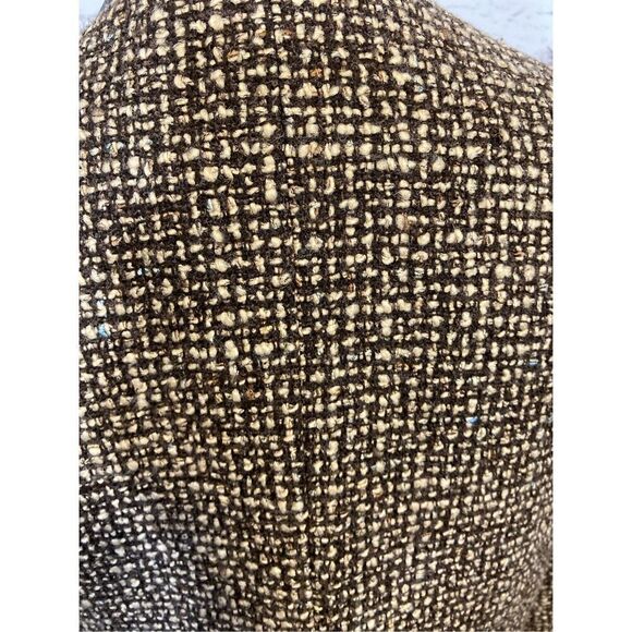 Kate Hill Faux Leather Trimmed Jacket Size 8 - Picture 8 of 11